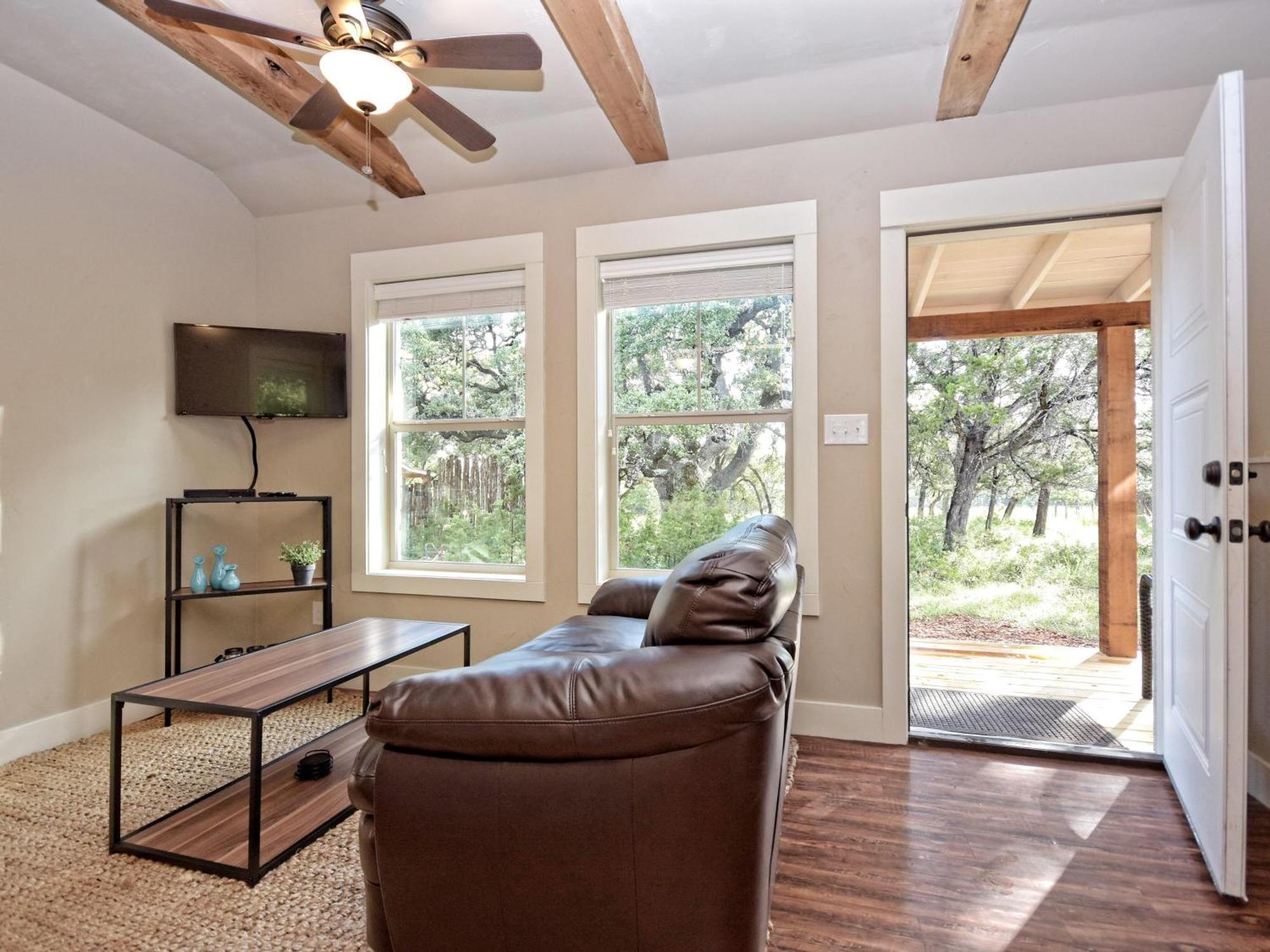 Cabins At Flite Acres - Coyote Cabin Wimberley Exterior foto